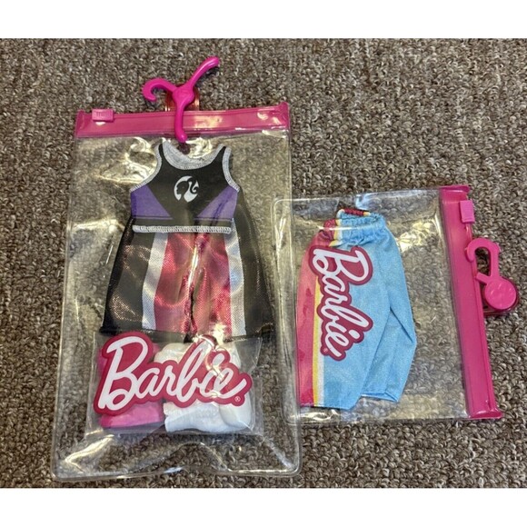 BARBIE You Can Do Anything  BOXER Doll Boxing Gloves (outfit Only) Plus 1 - Picture 1 of 3